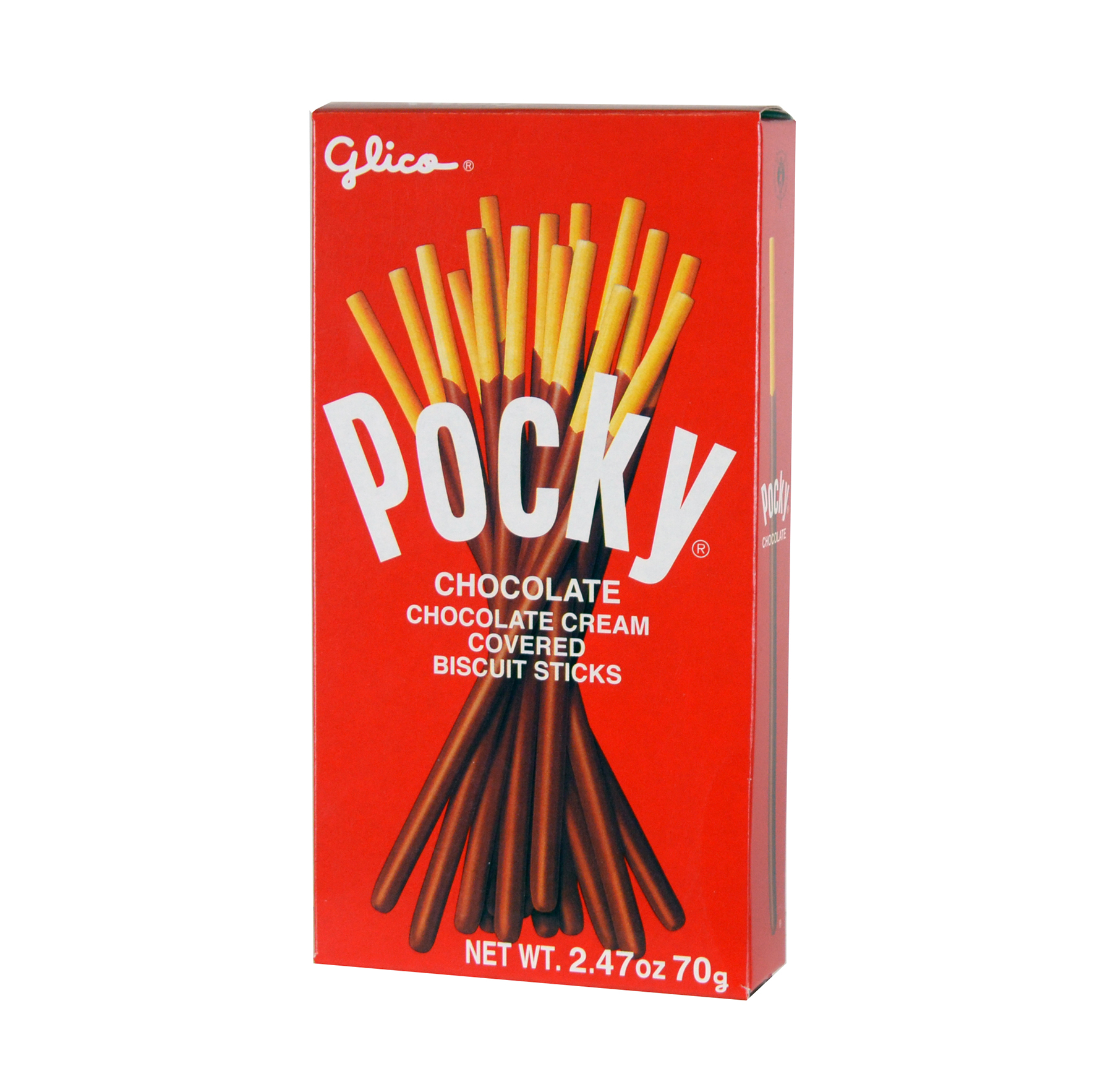 GLICO Pocky Chocolate Cream Covered Biscuit Sticks 70g - Tak Shing Hong