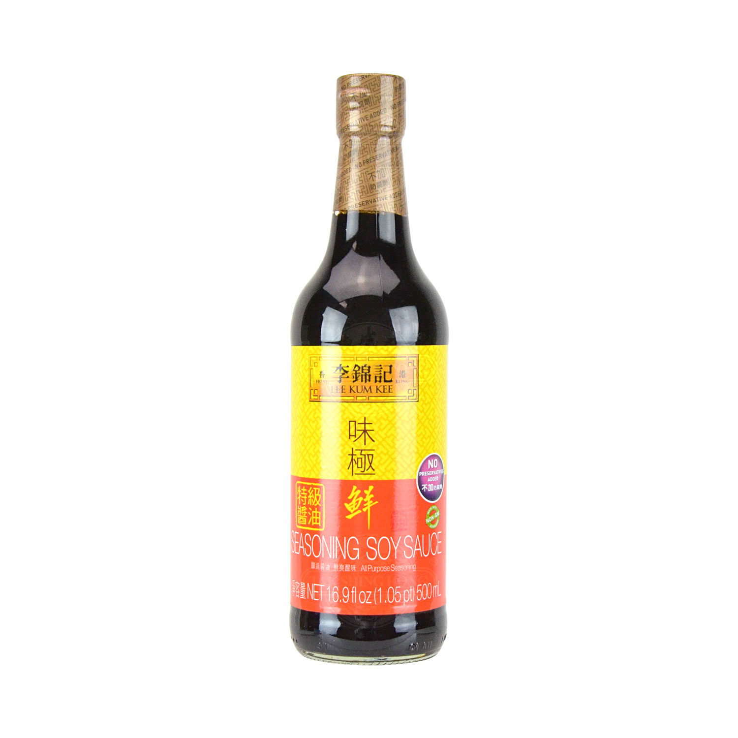 LEE KUM KEE Seasoning Soy Sauce 500ml - Tak Shing Hong