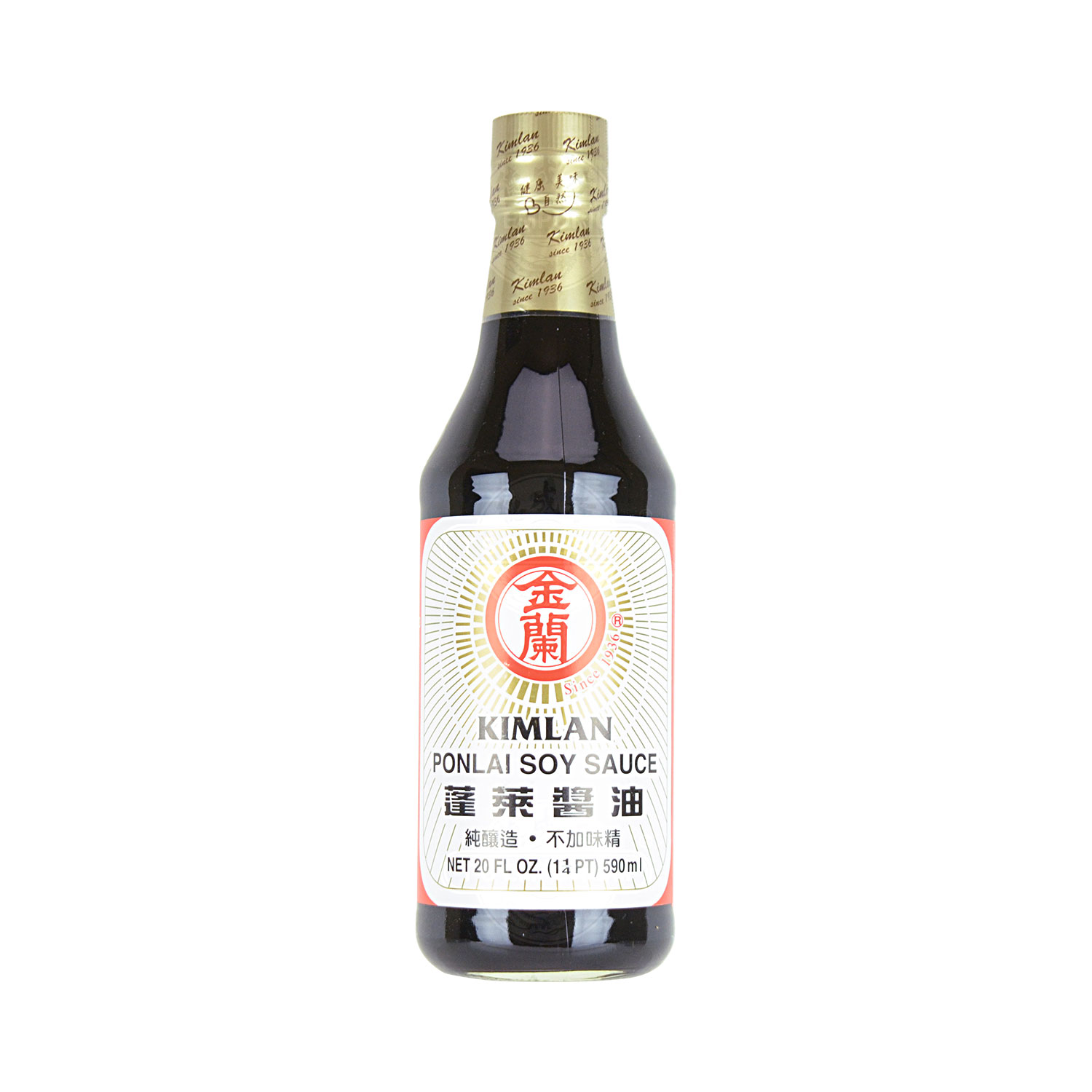 KIMLAN Ponlai Soy Sauce 20oz - Tak Shing Hong