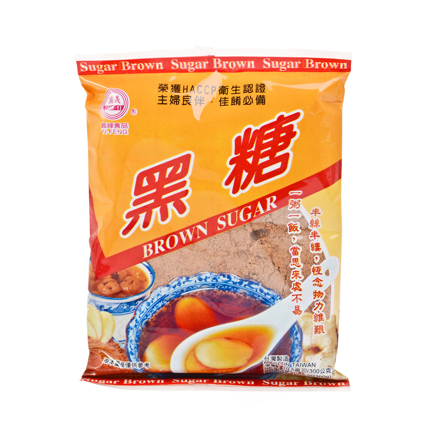 YI-FENG Brown Sugar 300g - Tak Shing Hong