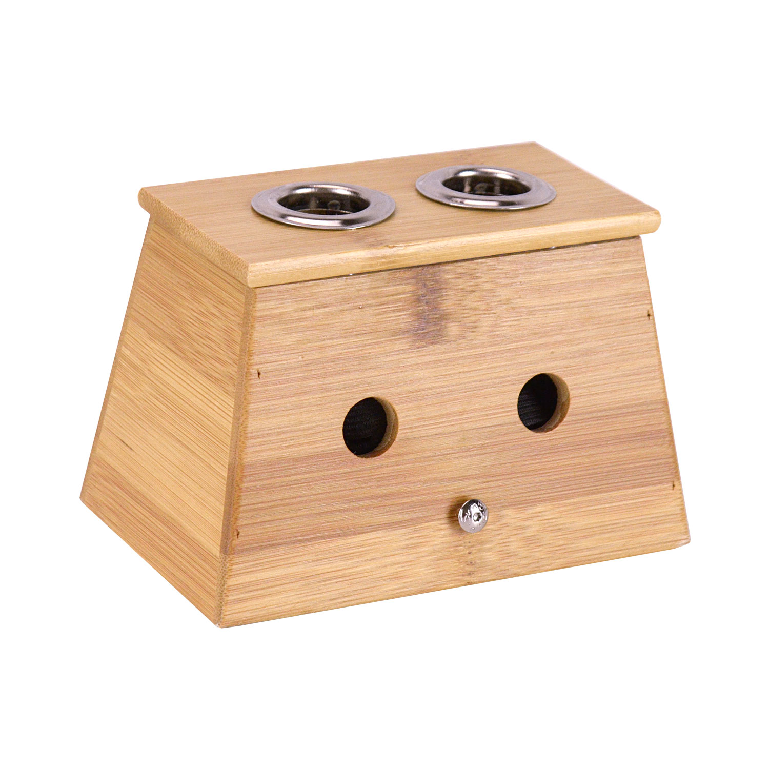 SUNGLOW Bamboo Two-hole Moxibustion Box 5