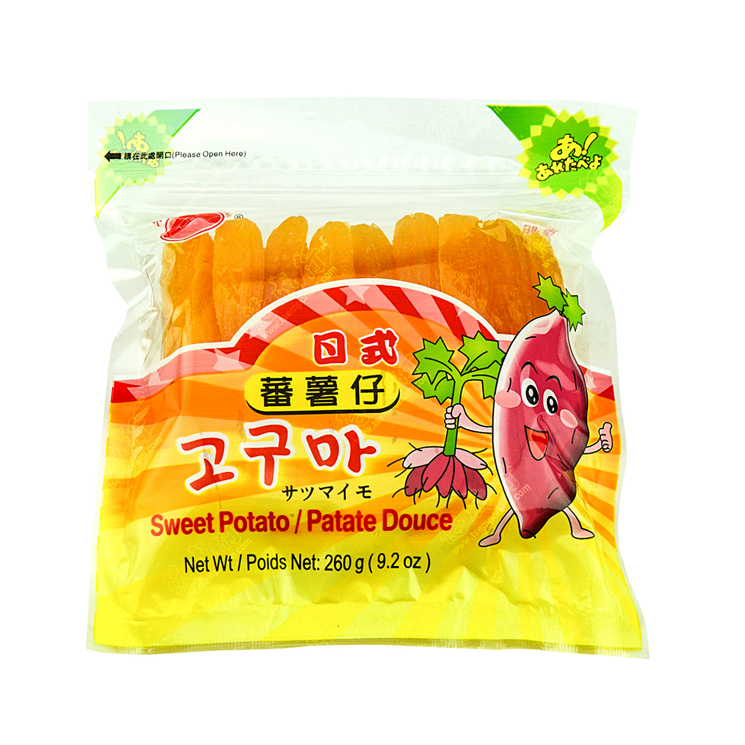 DANDY FOOD Dried Sweet Potato 260g - Tak Shing Hong 