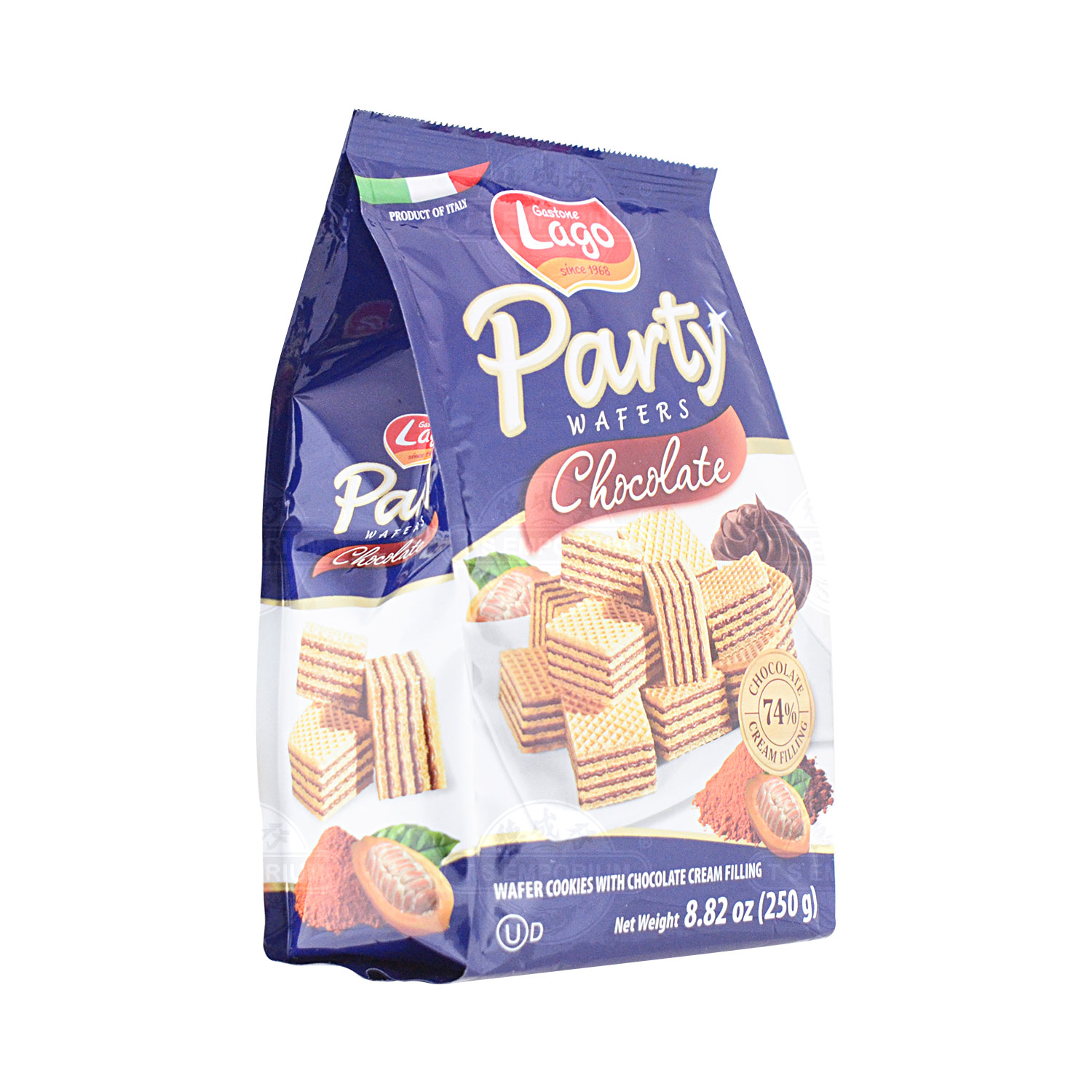 Gastone Lago Party Wafers Chocolate Cream Filling 250g Tak Shing Hong 0855