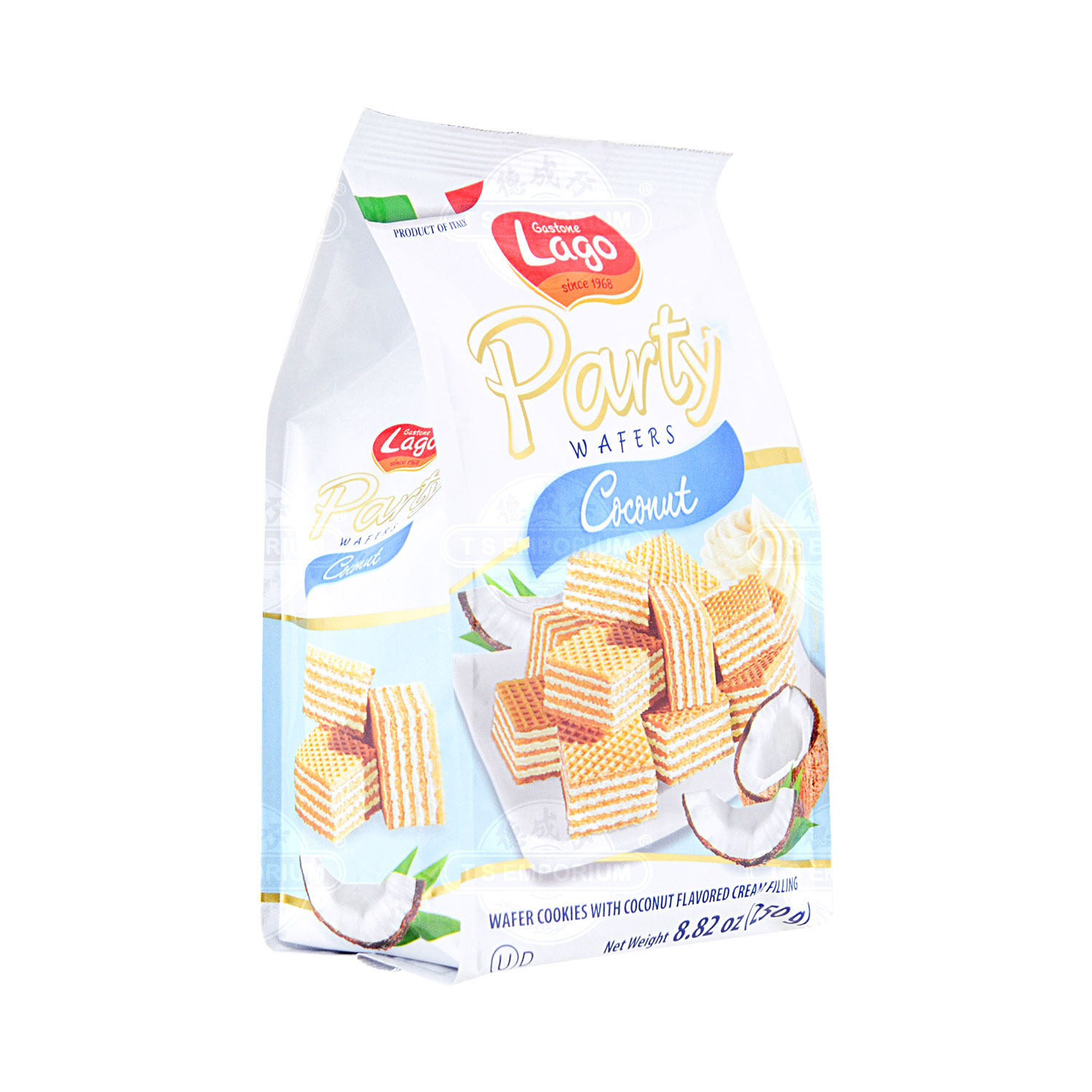 Gastone Lago Party Wafers Coconut Cream Filling 250g Tak Shing Hong 0976