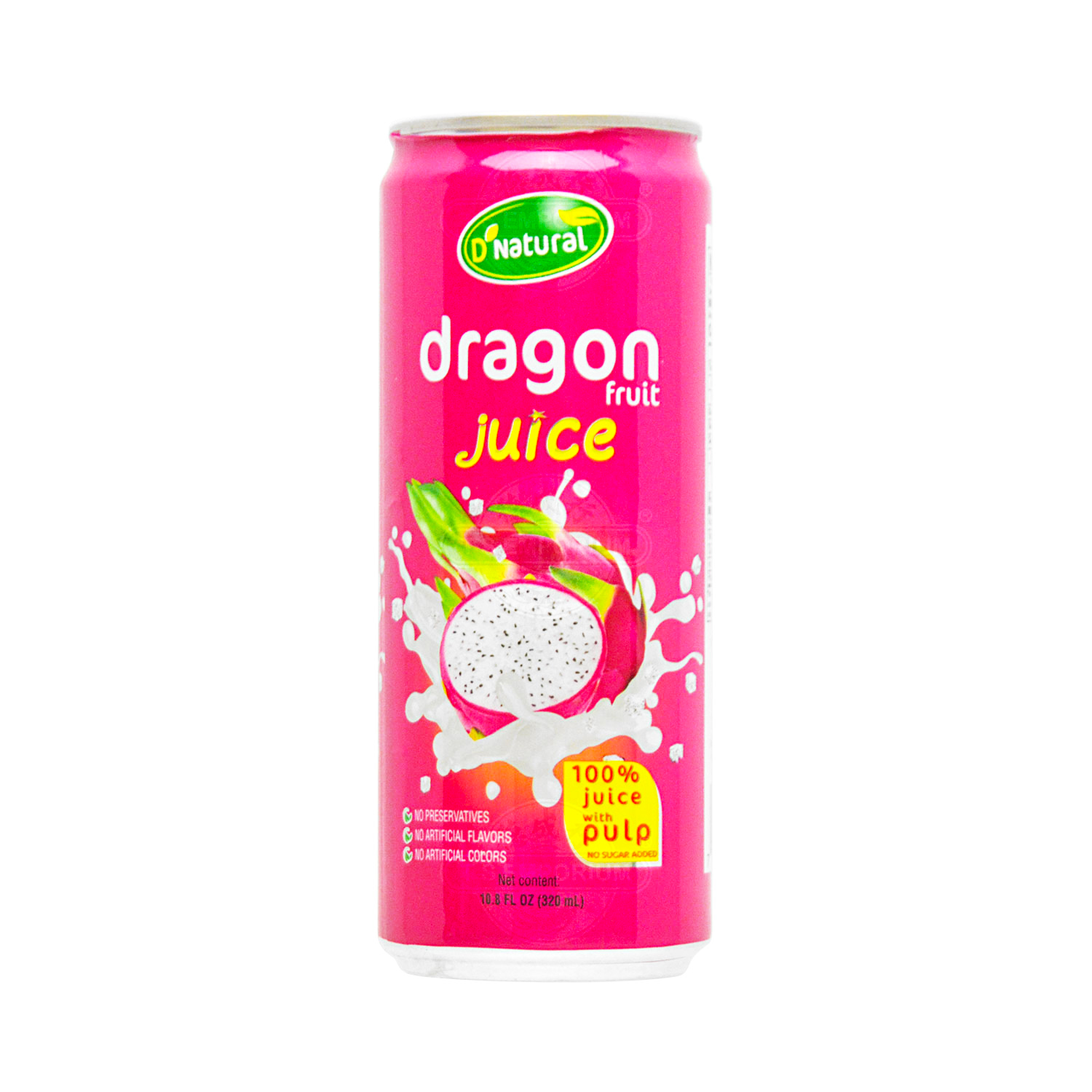 D NATURAL Dragon Fruit Juice 320ml - Tak Shing Hong