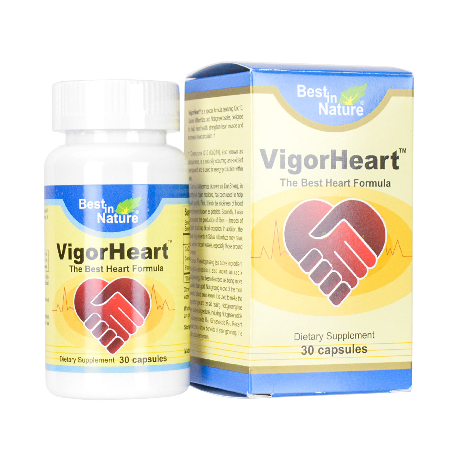 BEST IN NATURE Vigor Heart (The Best Heart Formula) Dietary Supplement