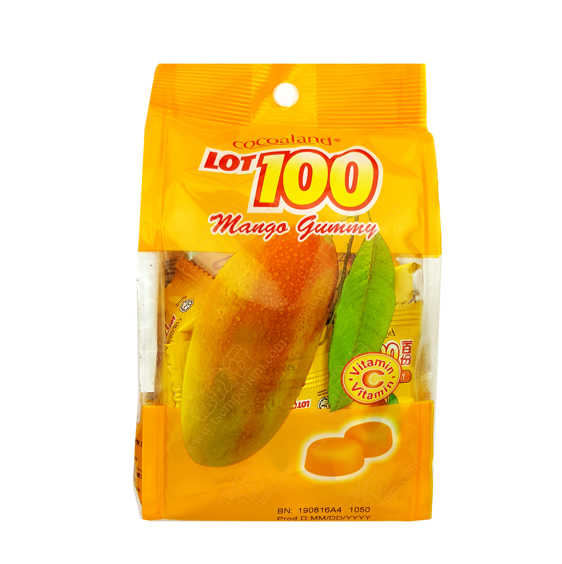 Cocoaland LOT 100 Mango Gummy 150g - Tak Shing Hong