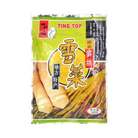 TINGTOP Pickled Cabbage & Bamboo Shoots 100g - Tak Shing Hong