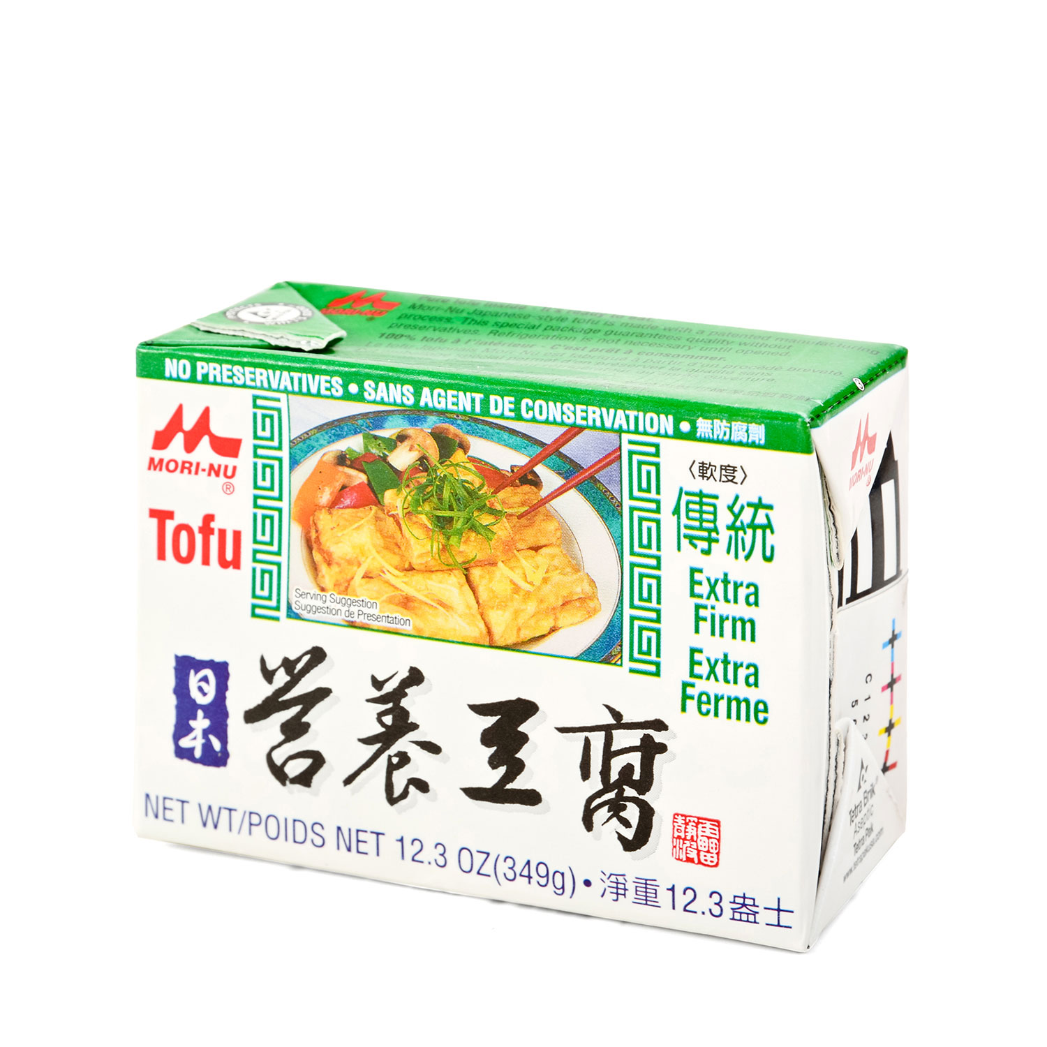 MORI-NU Tofu EX-Firm(Green) 349g - Tak Shing Hong